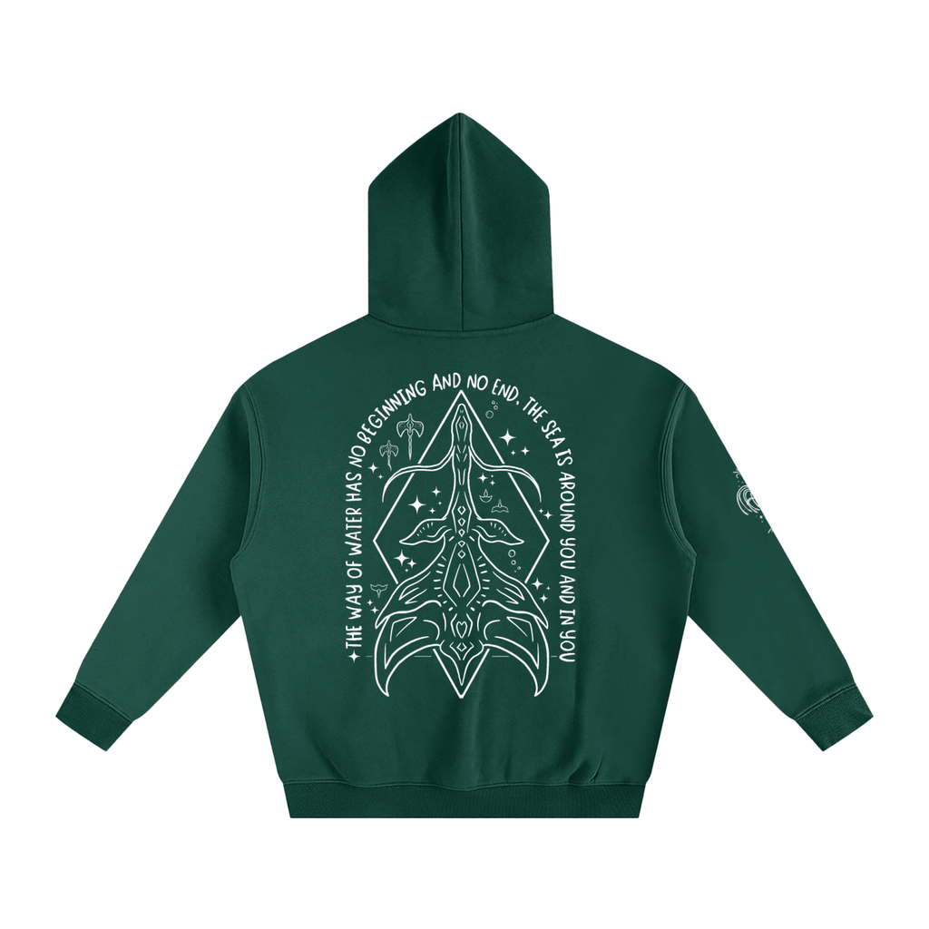 First Bond - Darker Colours ) Oversized Fleece Hoodie