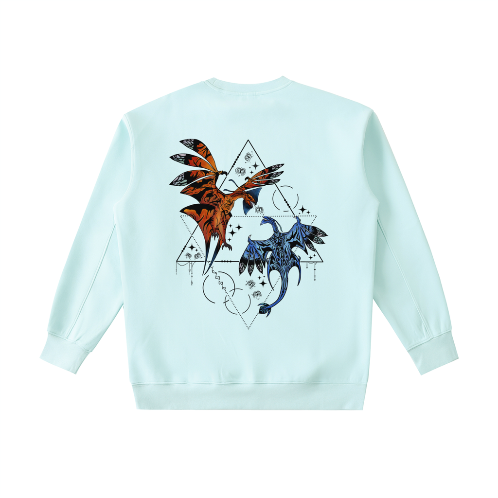 Wings of the first bond - ( Darker design ) Essential Heavyweight Crewneck Sweatshirt