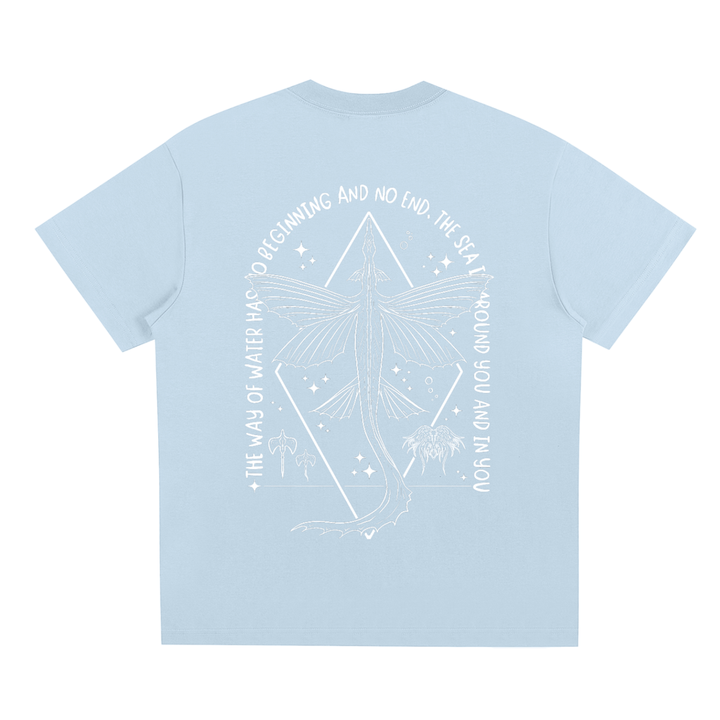 Ocean wings - ( Lighter Design ) Quick-Dry Cooling T-Shirt