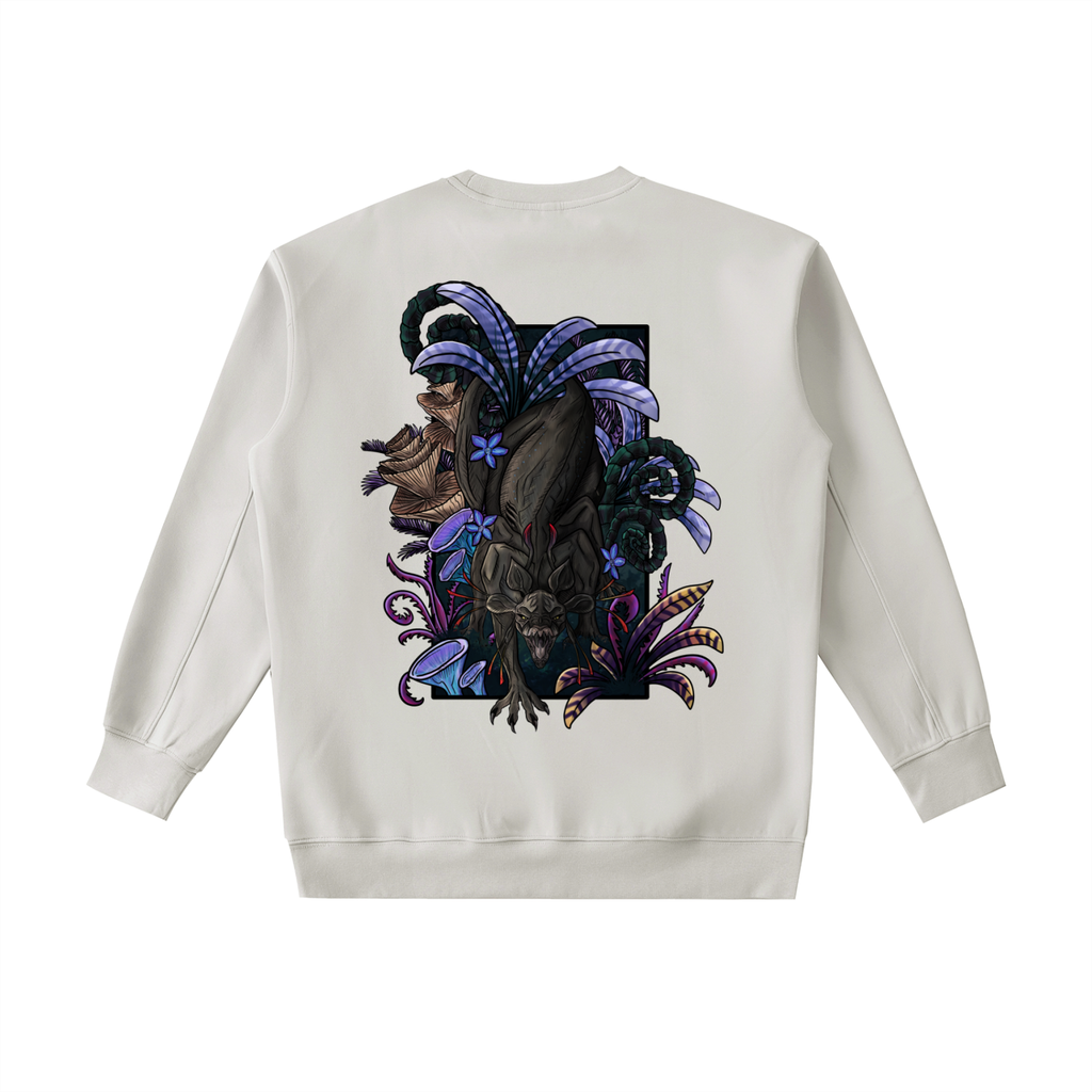 Echo of the first beast -( darker design ) Essential Heavyweight Crewneck Sweatshirt