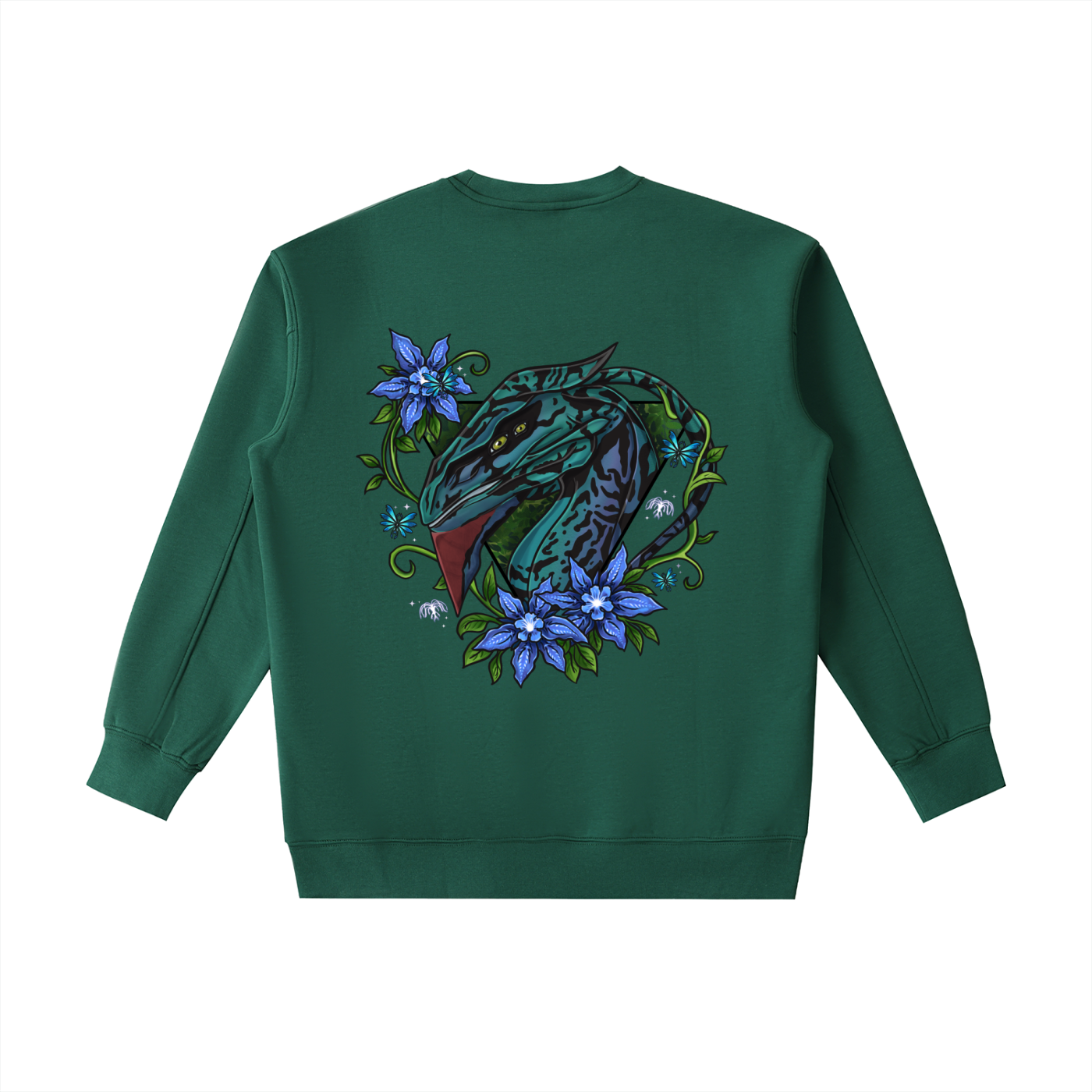 Spirit of the banshee - ( Blue ) Essential Heavyweight Crewneck Sweatshirt