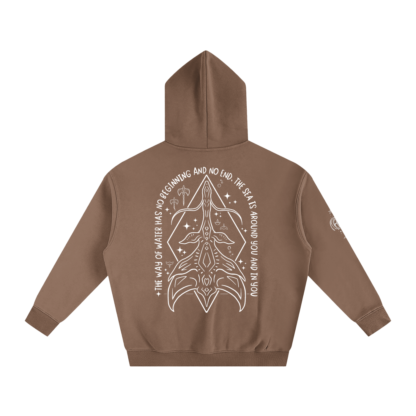 First Bond - Darker Colours ) Oversized Fleece Hoodie