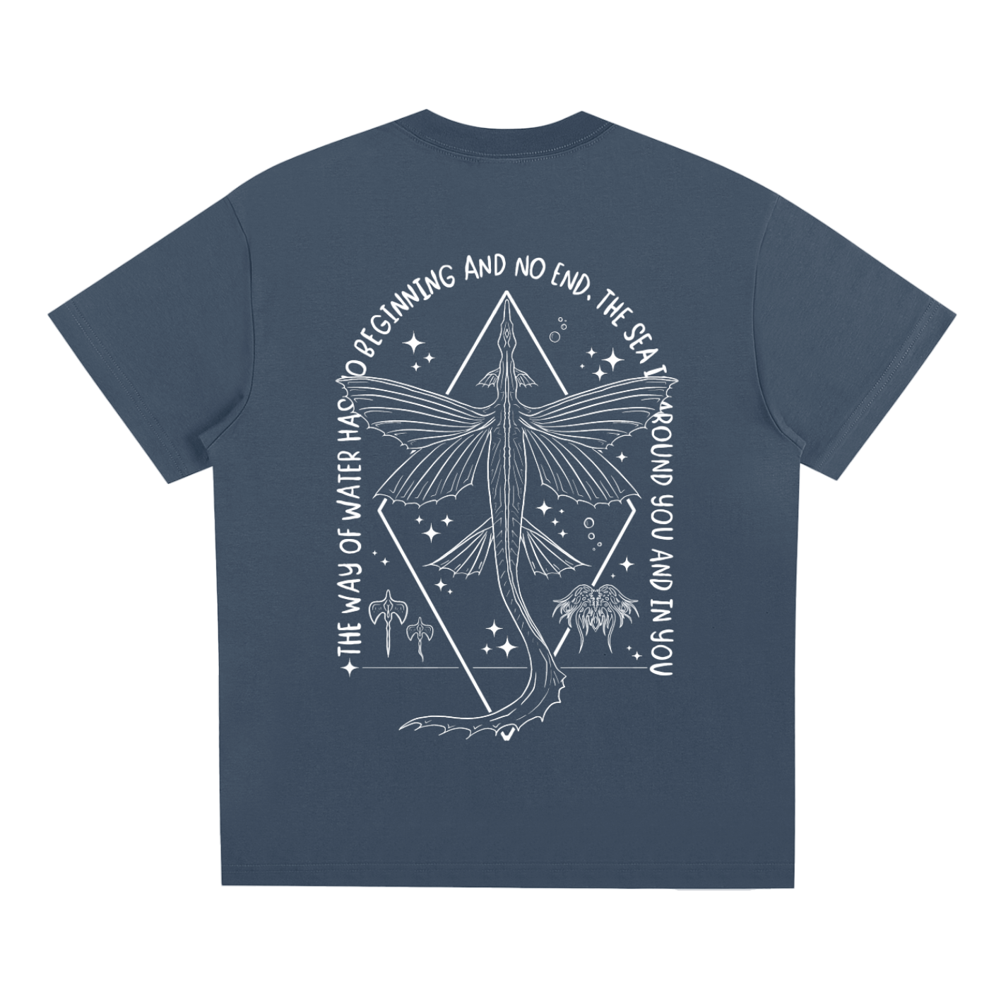 Ocean wings - ( Lighter Design ) Quick-Dry Cooling T-Shirt