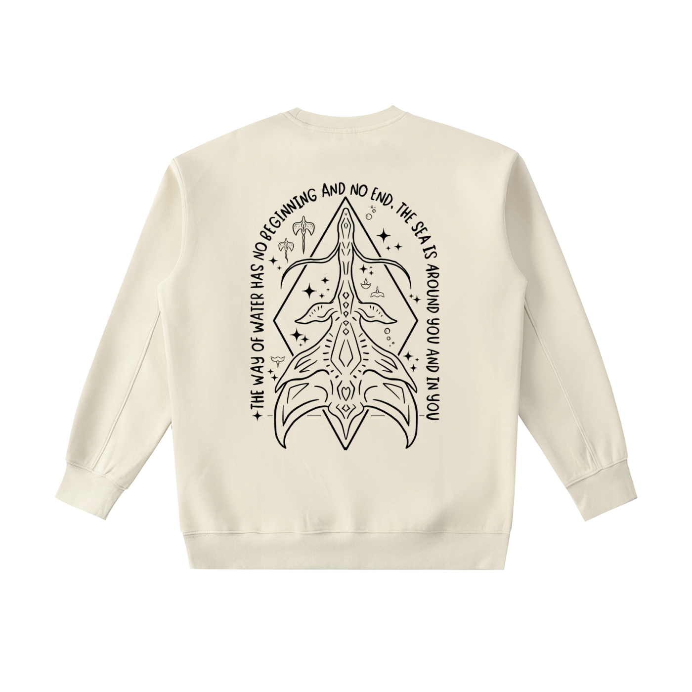 first bond - ( darker design )Essential Heavyweight Crewneck Sweatshirt