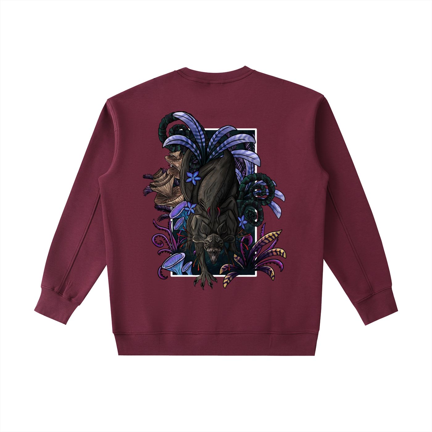 Echo of the first beast -( Lighter design ) Essential Heavyweight Crewneck Sweatshirt