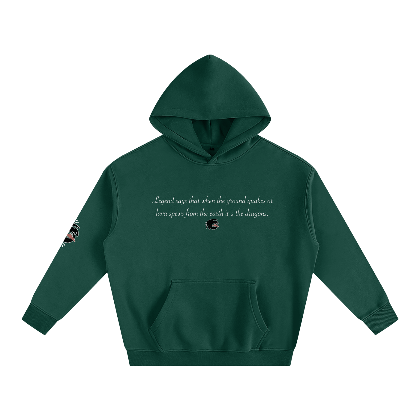 Midnight Bond - Oversize Fleeced Hoodie