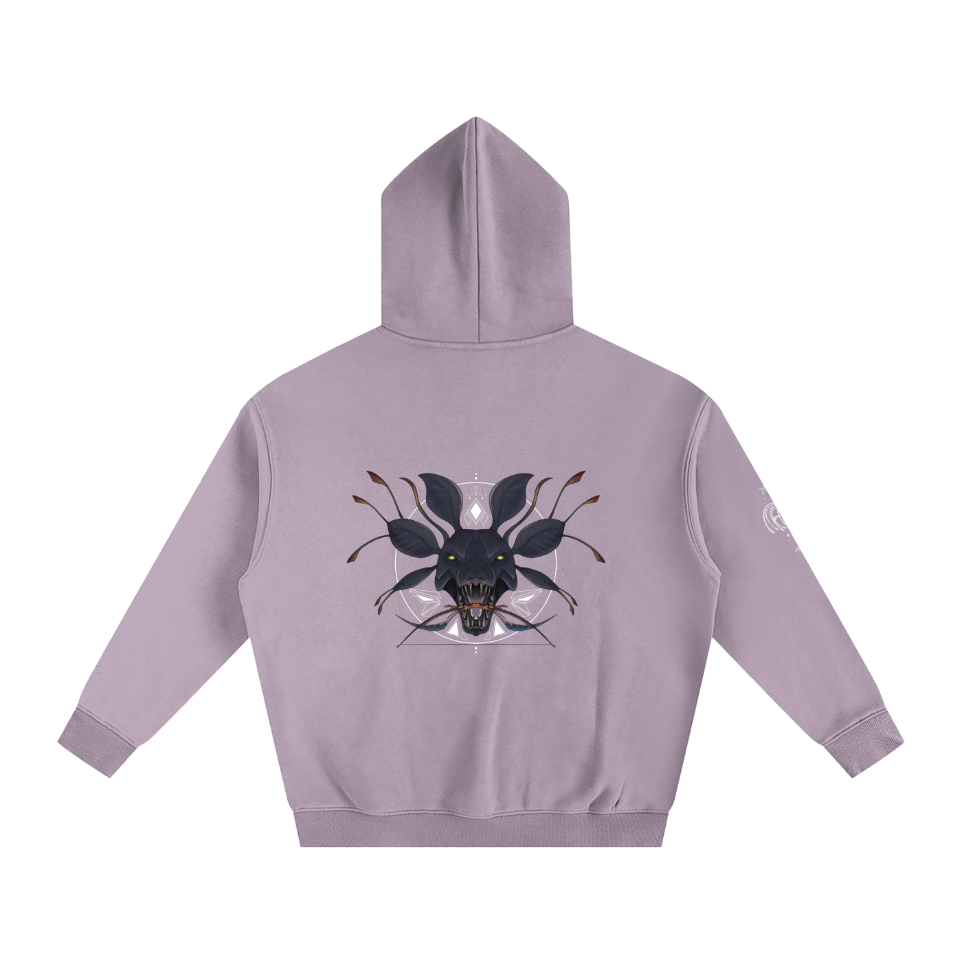 Hunter Of The Forest - darker colours ) Oversized Fleece Hoodie