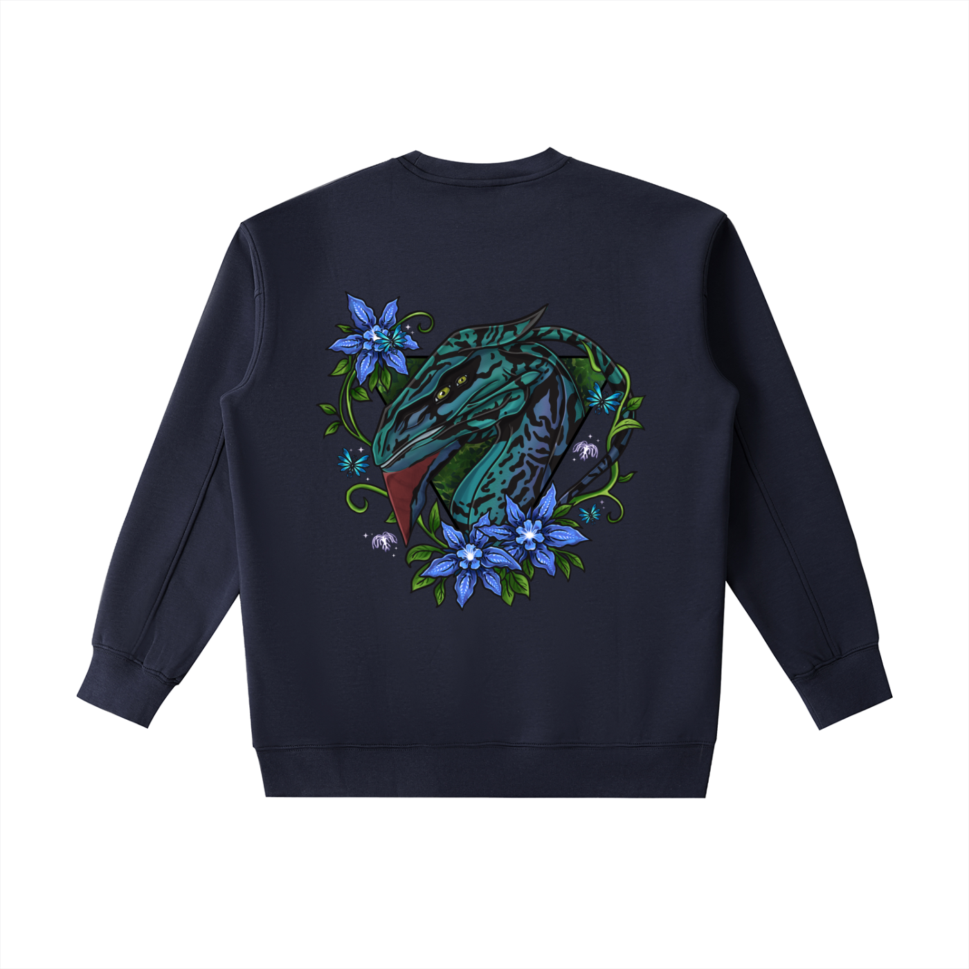 Spirit of the banshee - ( Blue ) Essential Heavyweight Crewneck Sweatshirt
