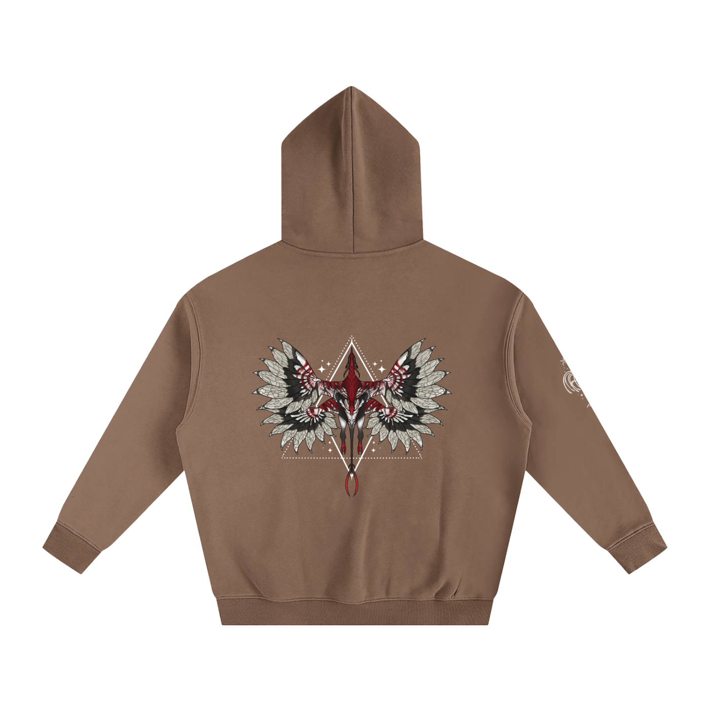 Beast Within The Shadows - Darker Colours ) Oversized Fleece Hoodie