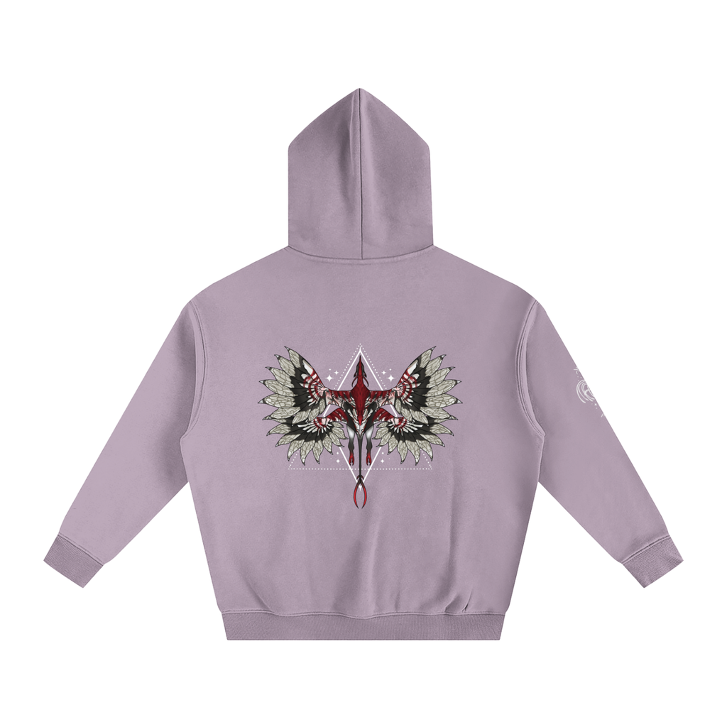 Beast Within The Shadows - Darker Colours ) Oversized Fleece Hoodie
