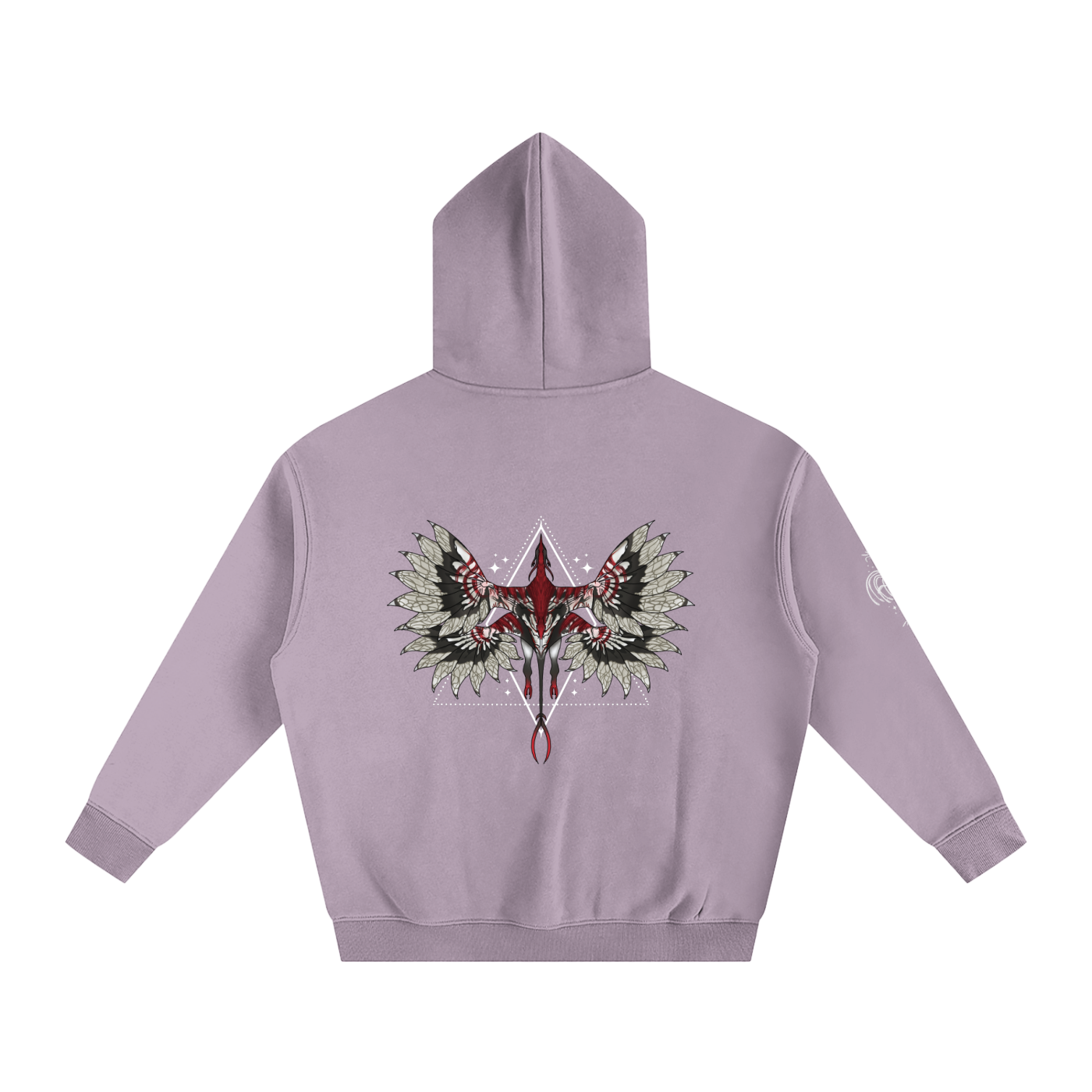 Beast Within The Shadows - Darker Colours ) Oversized Fleece Hoodie