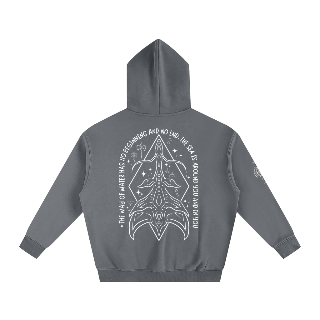 First Bond - Darker Colours ) Oversized Fleece Hoodie