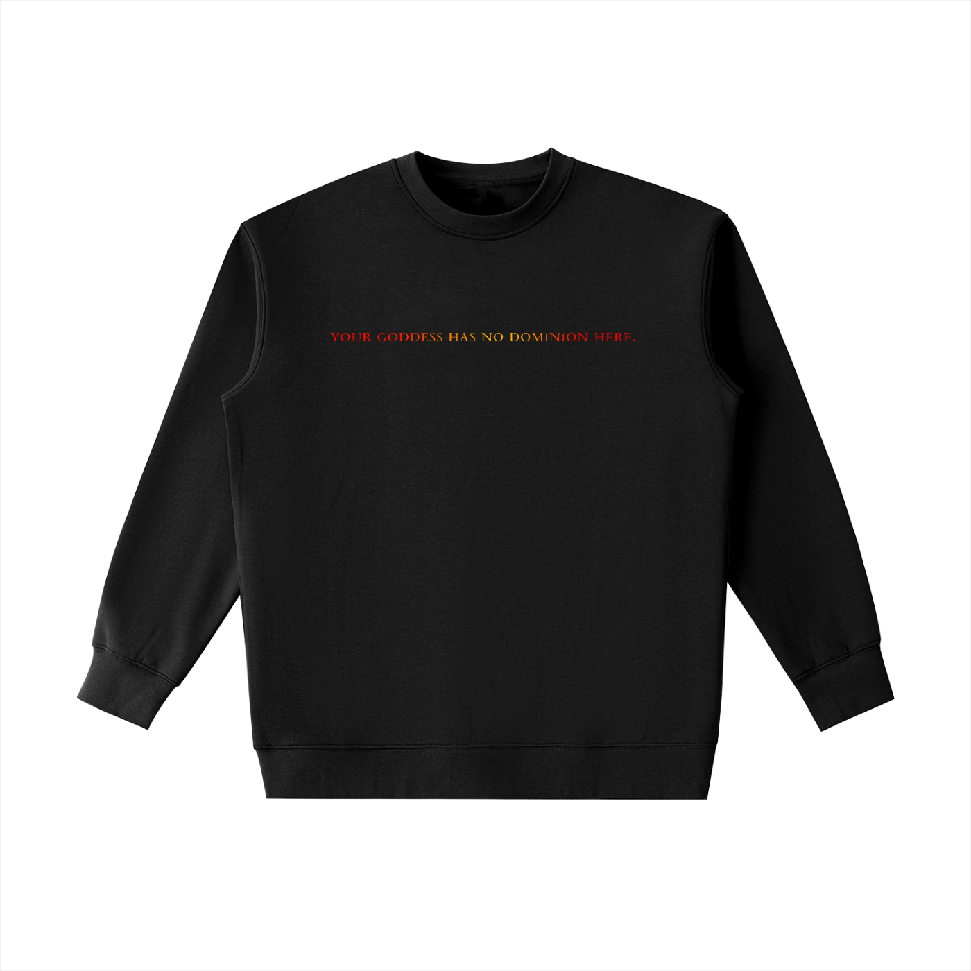 LIMITED EDITION: Fire Goddess Essential Heavyweight Crewneck Sweatshirt