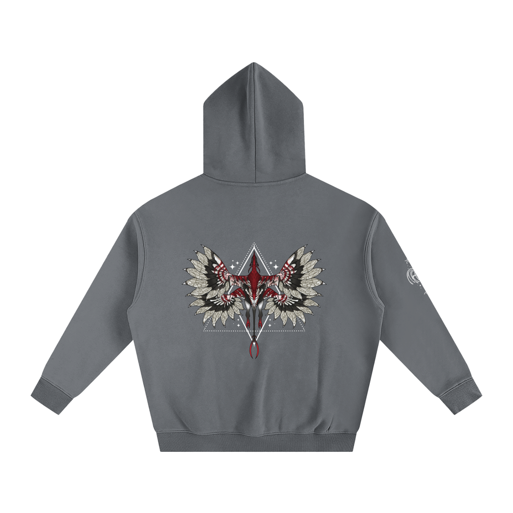 Beast Within The Shadows - Darker Colours ) Oversized Fleece Hoodie