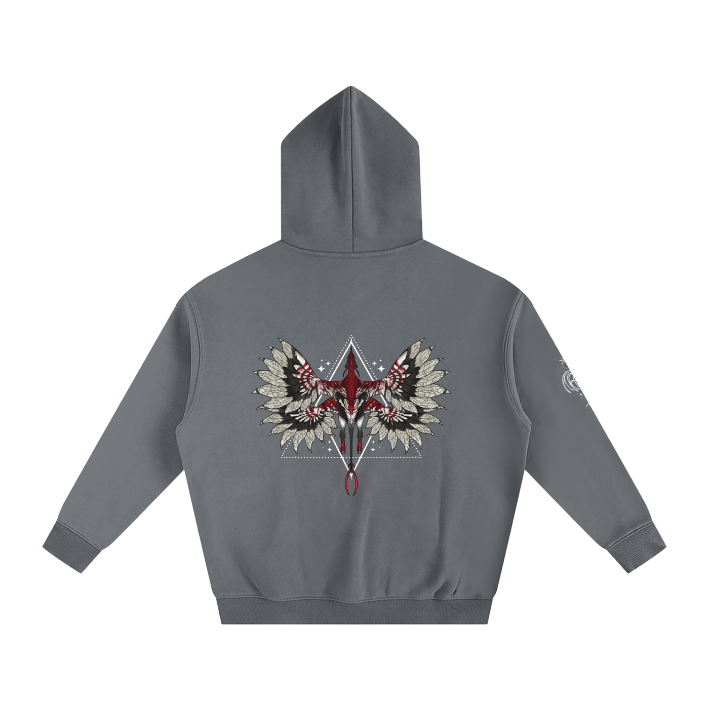 Beast Within The Shadows - Darker Colours ) Oversized Fleece Hoodie