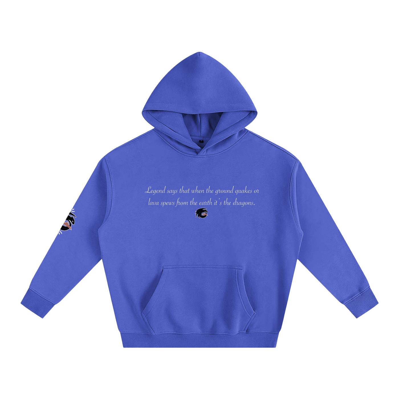 Midnight Bond - Oversize Fleeced Hoodie