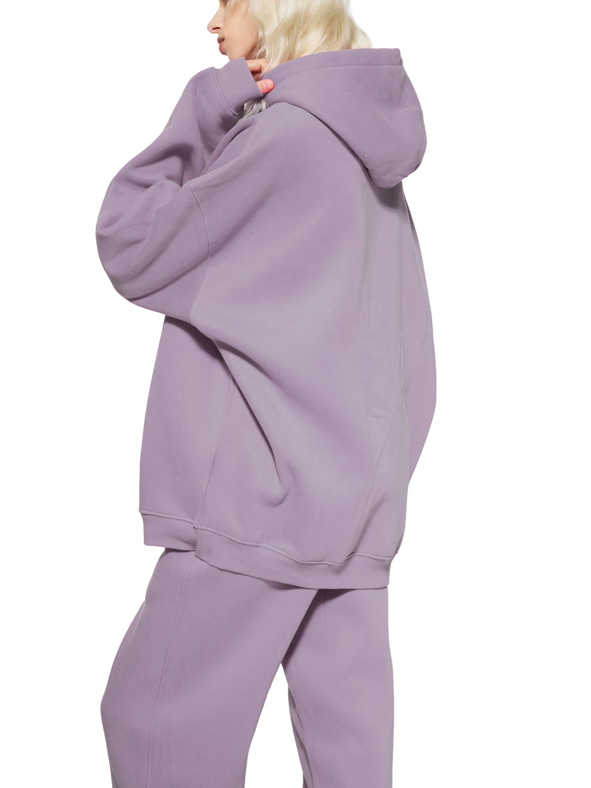 Ocean Wings - Lighter Colours ) Oversized Fleece Hoodie